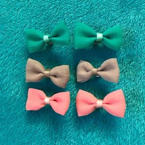 Bow earrings